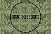 Faux tile design, a Pattern Graphic by snadiacreations (Thumbnail 4 of 5)