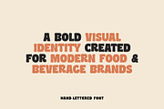 Montrek –  Hand-Lettered Display Typ, a Font by Arendxstudio (Thumbnail 2 of 9)