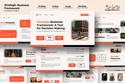 Strategic Business - Google Slides, a Presentation Template by Iqsiart Studio (Thumbnail 1 of 3)