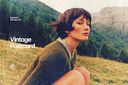 Vintage Postcard Effect, a Layer Style Add-On by Design Squad (Thumbnail 1 of 4)