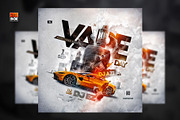 Vape Party Flyer, a Flyer Template by MonkeyBOX (Thumbnail 1 of 3)