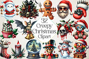 Creepy Christmas PNG, an Illustration by DreamPrint404 (Thumbnail 1 of 4)