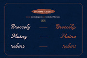 Meritorious Script, a Script Font by Wacaksara Co. (Thumbnail 4 of 8)