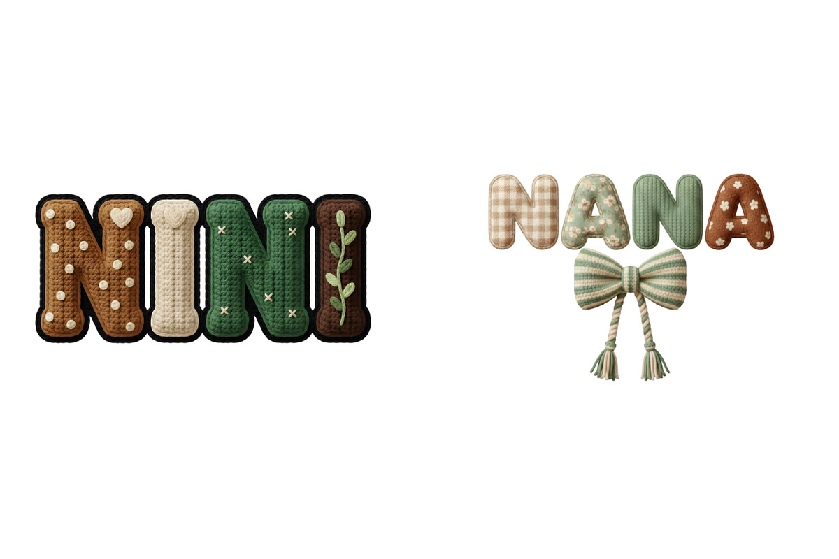 Crochet Mama Clipart PNG Bundle, an Illustration by SinaCreation (Photo 5 of 11)