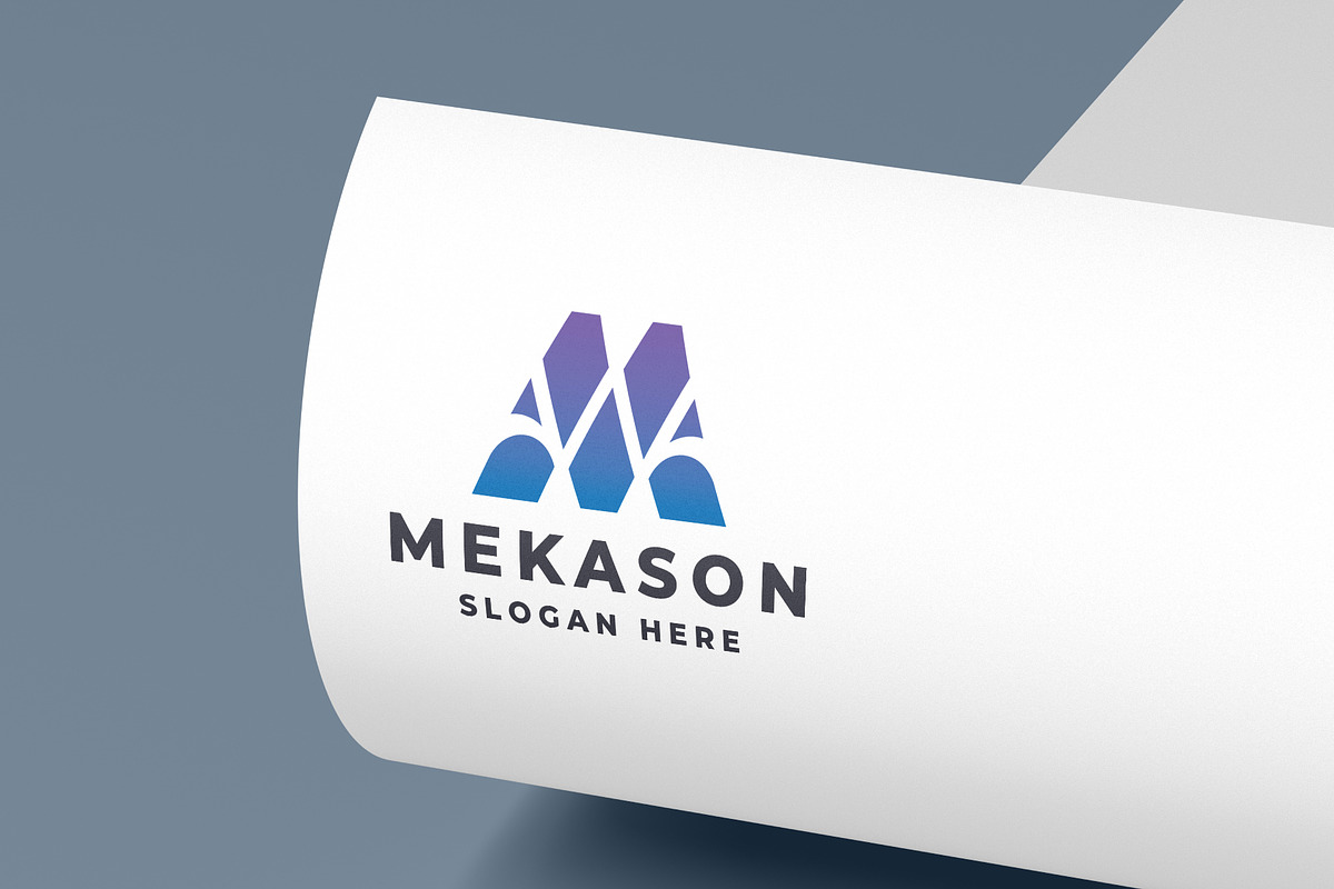 Modern Geometric M Logo, a Branding & Logo Template by Design_Planet (Photo 1 of 2)