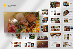 Food & Restaurant Google Slides, a Presentation Template by fluffstudio