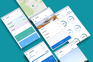 Material UI kit: Money