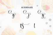 Sweety Breakfast | Script Font, a Handwritten Font by Scratchones (Thumbnail 8 of 9)