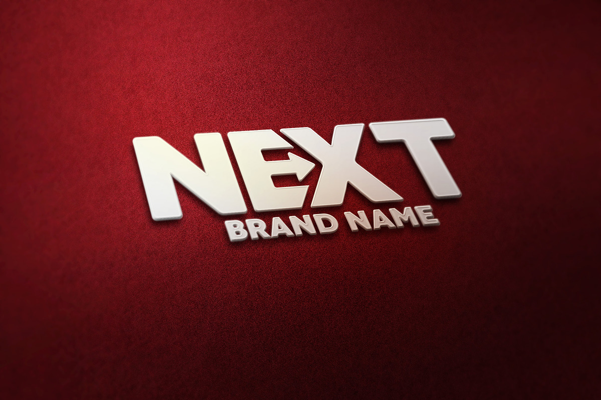 NEXT logo design, a Branding & Logo Template by Star Graphic Design