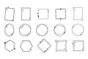 Sparks and stars frames, an Object Graphic by Tati_Kli (Thumbnail 3 of 3)