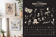 Botany & Halloween mystery BUNDLE, a Decorative Illustration by Ruslana Lubenets (Thumbnail 44 of 47)