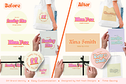 Funky Retro Logo Branding Kit, a Branding & Logo Template by Hell Yeah Designs (Thumbnail 7 of 7)