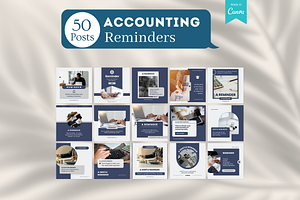 Accountant Posts - Canva Templates