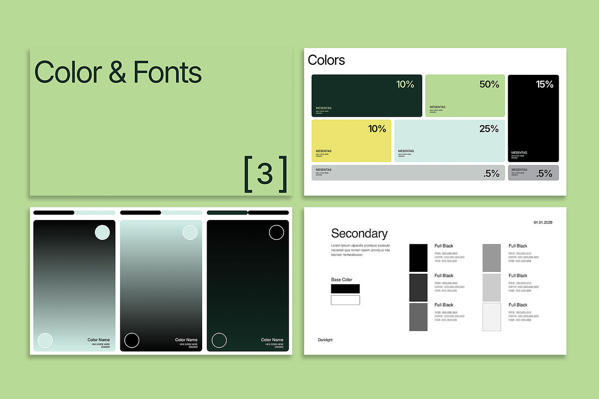 Digital Brand Guideline Presentation, a Branding & Logo Template by Devators (Photo 5 of 6)