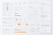 Neumorphic Soft UI Kit - NEU, an UI Kit Template by Delightful Design (Thumbnail 6 of 10)