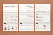 Beige Project Proposal Google Slide, a Presentation Template by graphicook (Thumbnail 2 of 4)
