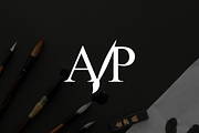Luxury Initials AP with Brush Logo, a Branding & Logo Template by Luxury Logos (Thumbnail 2 of 4)
