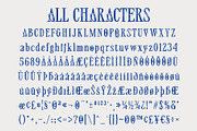 CS Quack Stamp, a Serif Font by Craft Supply Co. (Thumbnail 8 of 8)