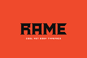 Rame Cool Vintage Edgy Font, a Serif Font by Ebad Designs (Thumbnail 1 of 4)