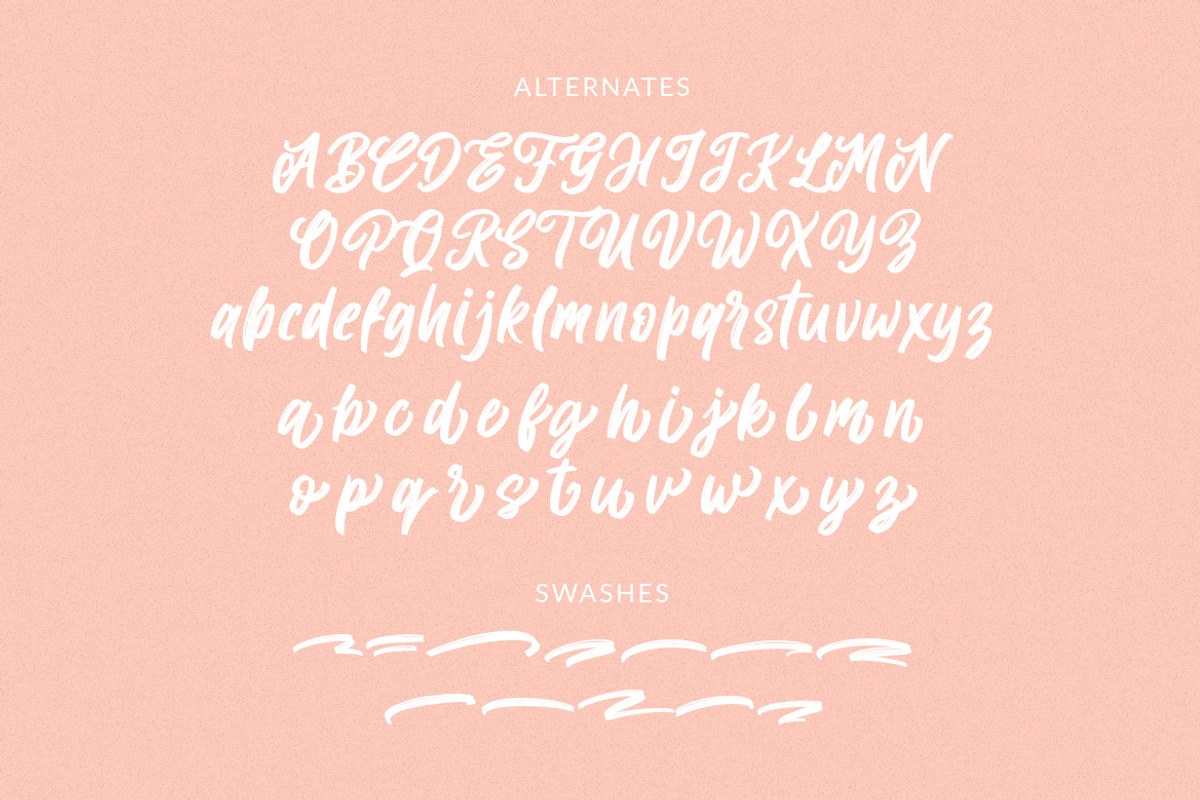 Allitha Handmade Script, a Blackletter Font by Weape Studio (Photo 10 of 13)