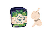 Healthy groceries, vegetables set, a Food Illustration by Good Studio (Thumbnail 6 of 6)