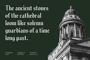 CS Savage – Gothic Font, a Blackletter Font by Craft Supply Co. (Thumbnail 6 of 8)