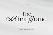 The Naina Grand, a Serif Font by AnayaStudio (Thumbnail 1 of 10)