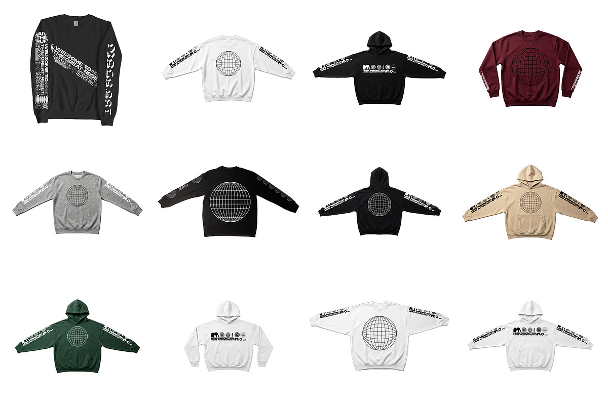 Crewneck Mockup Package, a Hoody Mockup by Jacober Design (Photo 9 of 16)