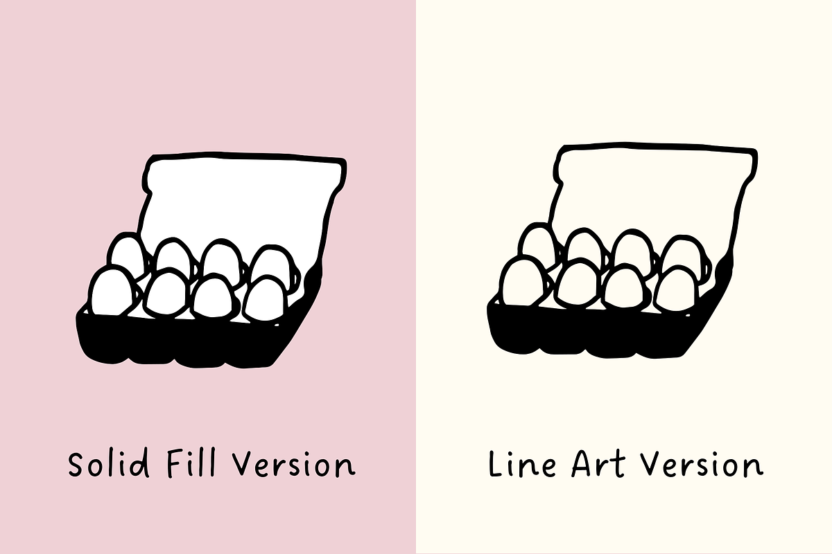 +109 Street Food Set Illustration, a Food Illustration by The Journey Atelier (Photo 3 of 5)