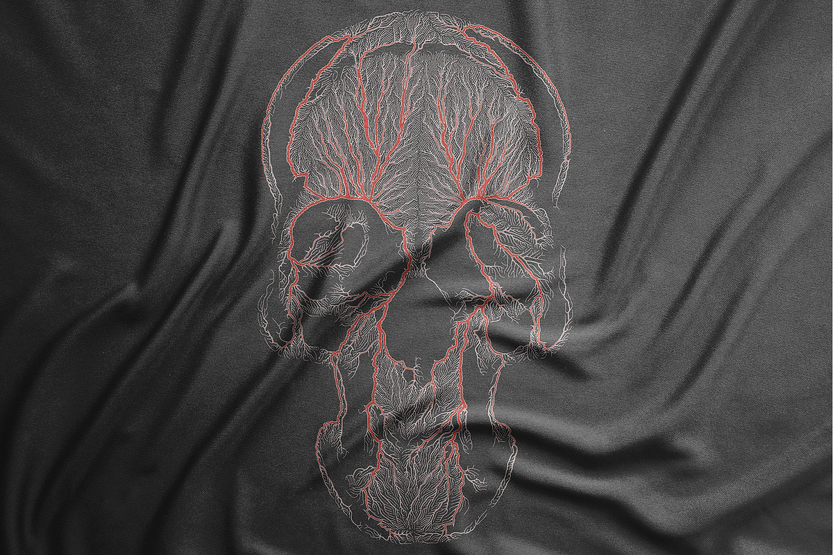 The Skull Growth, a Decorative Illustration by GarryKillian (Photo 6 of 6)