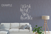 Wall & Frames Mockup - Bundle Vol 4, a Print Template by Yuri-U (Thumbnail 13 of 32)