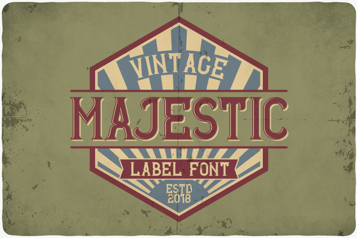Majestic typeface