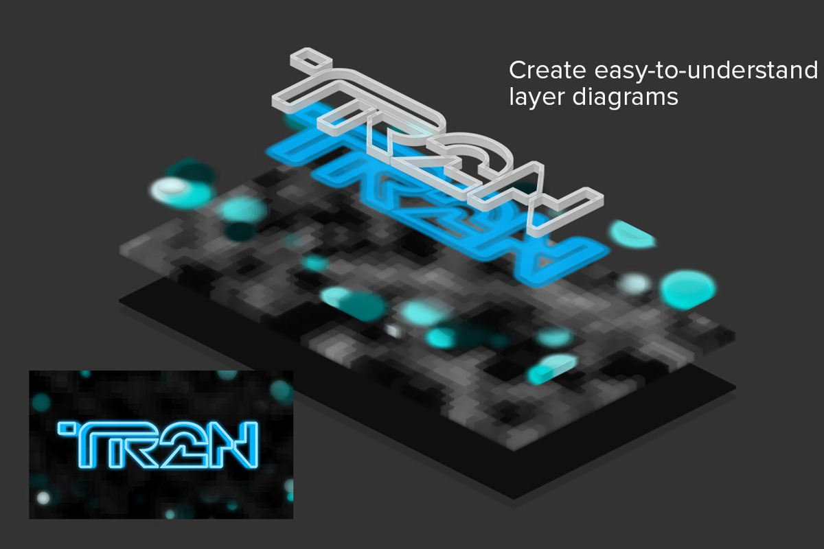 3D Layers preview 3