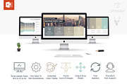 Modern Company Profile PowerPoint, a Presentation Template by SlideSalad (Thumbnail 3 of 37)