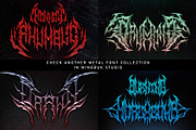Meswady | Metal Font, a Blackletter Font by WingBuk (Thumbnail 13 of 14)