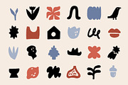 TOTALLY NAIVE: 180+ ELEMENTS, a Decorative Illustration by katieromanoff_art (Thumbnail 9 of 12)