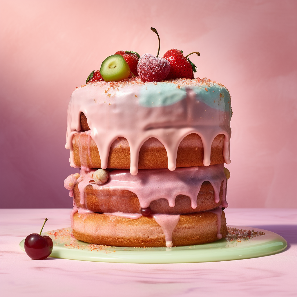 Cake pastel color background | Creative Market