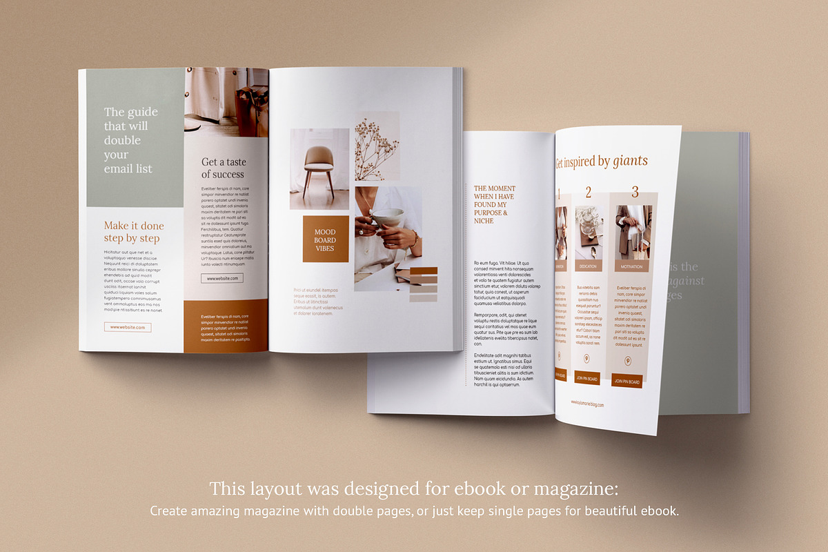 4 in 1 Course Creator Super Bundle E, a Magazine Template by Mirazz (Photo 25 of 48)
