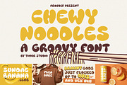 Groovy Display Font Bundle, a Handwritten Font by Timurtype (Thumbnail 2 of 10)