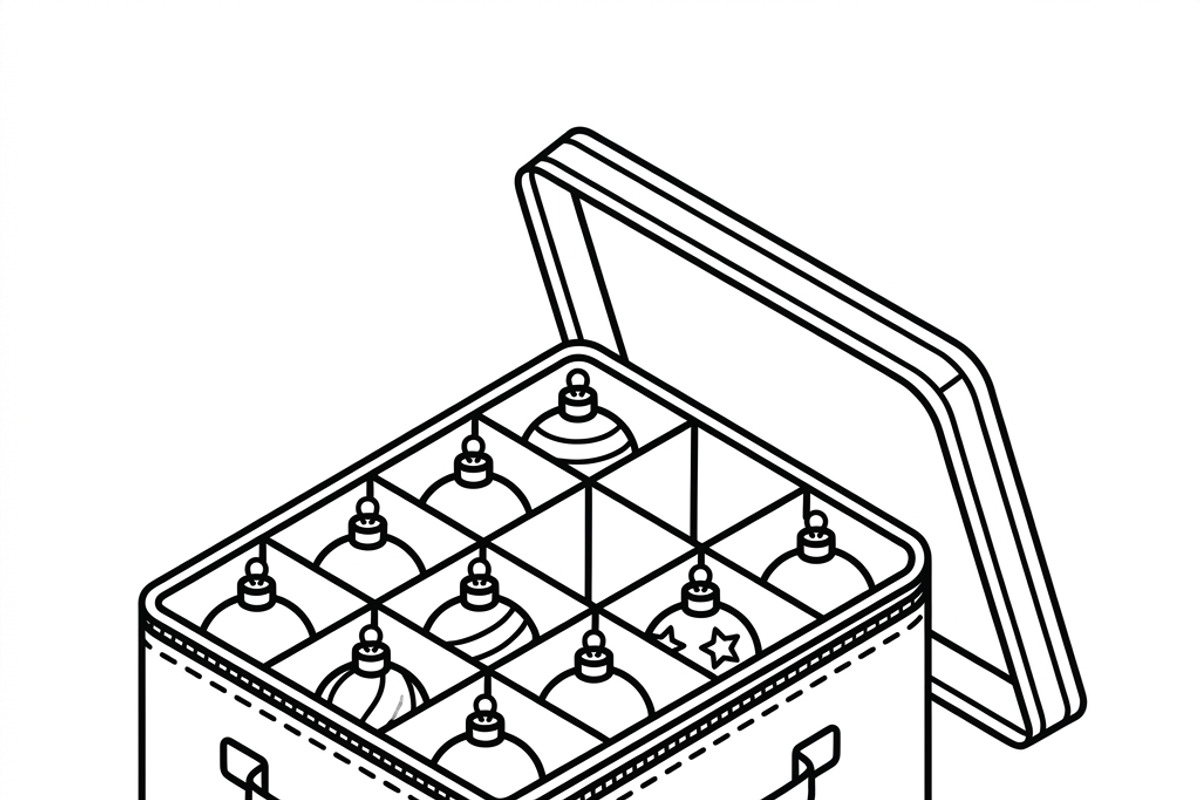 45 Christmas Tree Decorating Icons, an Outline Icon by adenpinkstore (Photo 15 of 22)