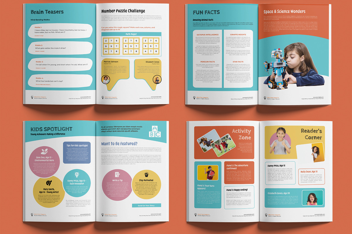 Kids and Teen Magazines preview 4