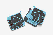 Oven Mitts Mockup, a Product Mockup by Indah (Thumbnail 4 of 6)