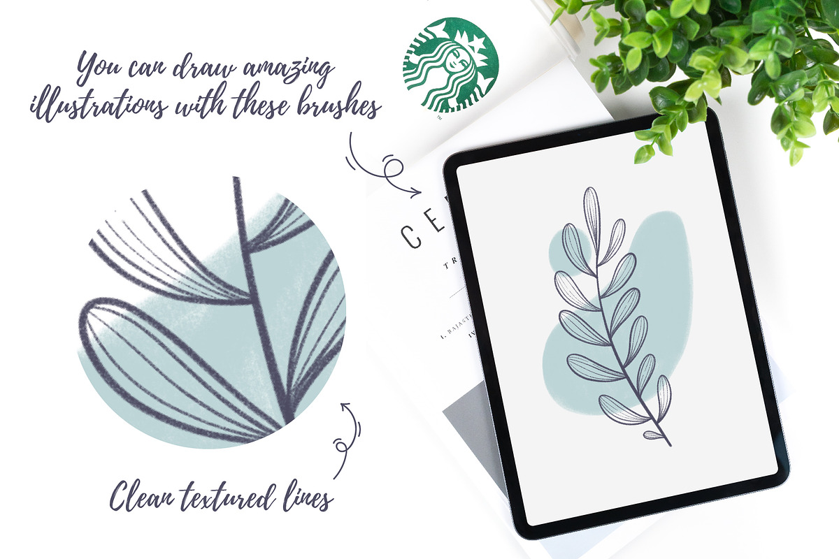Brush Pack | for Procreate, a Brush Add-On by Wander Designs (Photo 3 of 6)