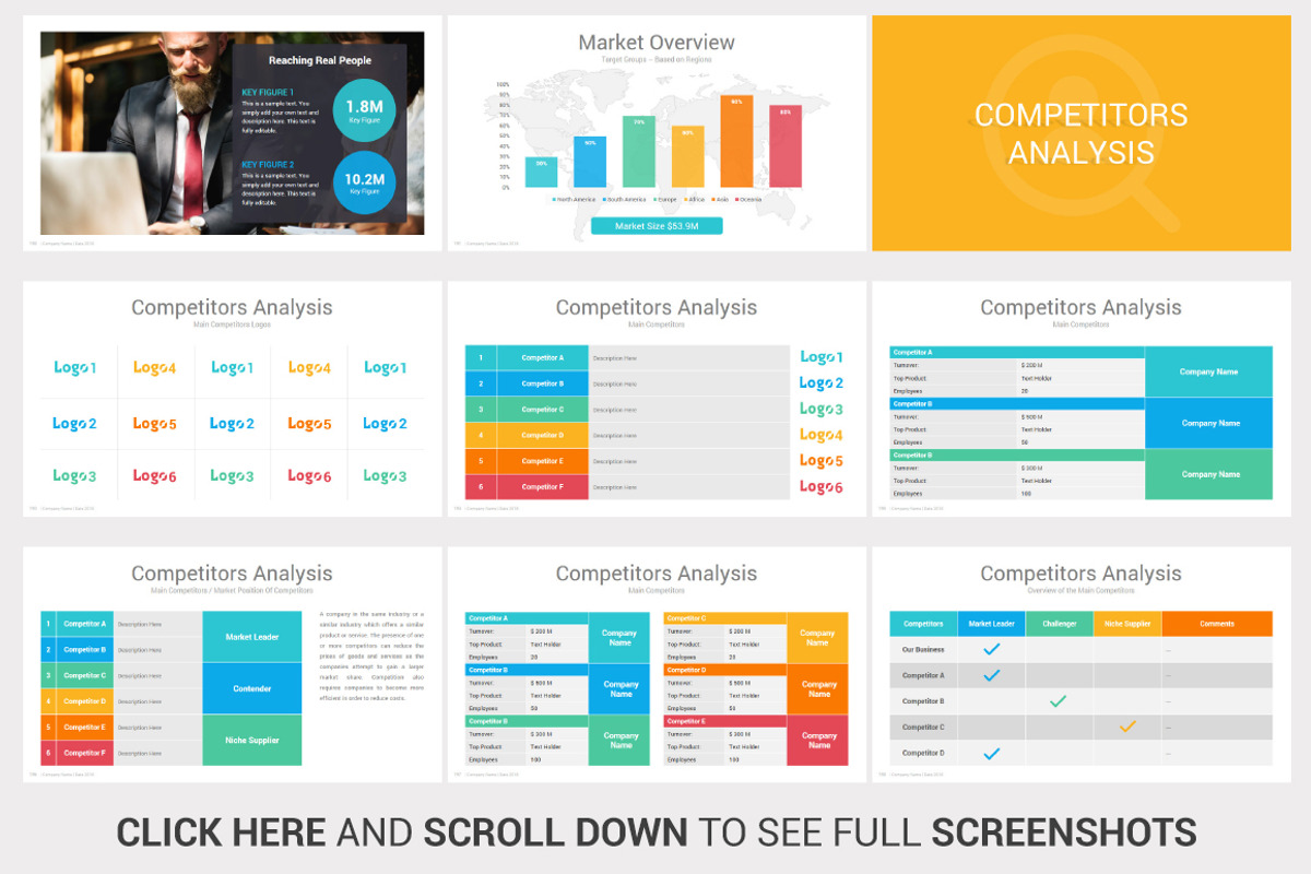 Investors PowerPoint Pitch Decks, a Presentation Template by SlideSalad (Photo 26 of 52)