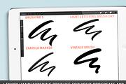 Procreate handlettering brushkit No3, a Brush Add-On by Studio FabianFischer (Thumbnail 3 of 6)