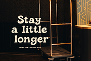 Palais Club Retro Font, a Serif Font by gafaroff studio (Thumbnail 2 of 6)