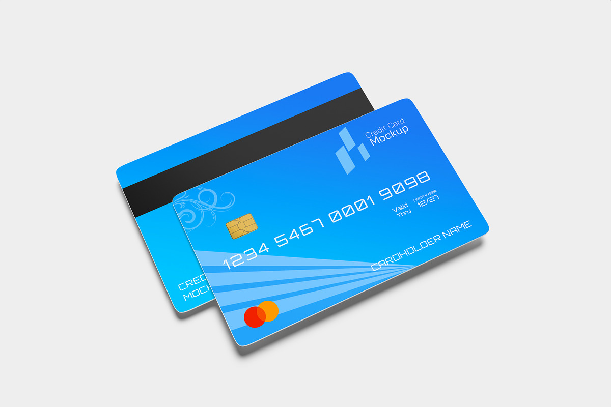 Credit Card Mockup, a Print Template by rahmatmoscae (Photo 5 of 10)