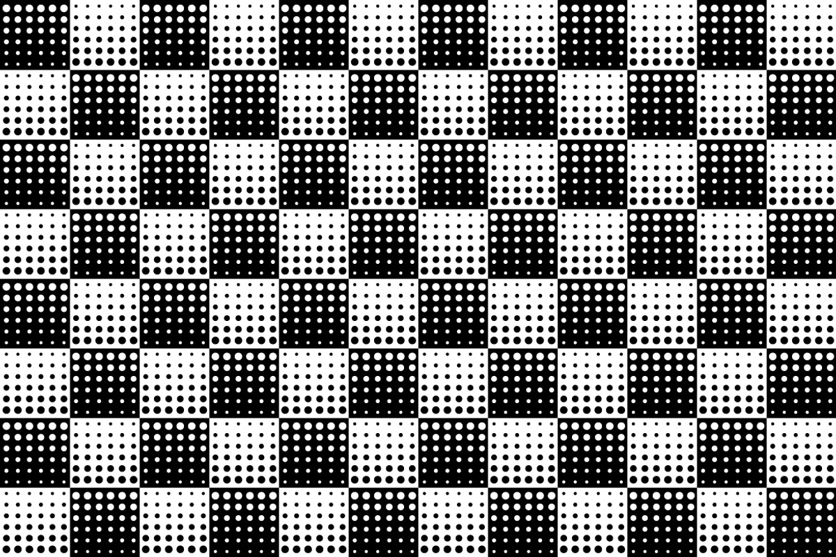 Black White Speckle Noise Pattern, a Pattern Graphic by Mightyfire