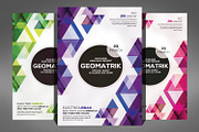 Geometric Flyer Psd, a Flyer Template by Graphic Templates (Thumbnail 1 of 4)