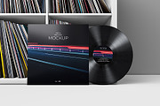 Vinyl Record Mockup 4, a Packaging Mockup by KIPET (Thumbnail 3 of 15)